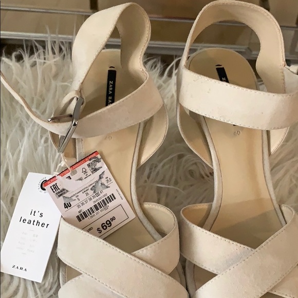 Zara suede block heel - Picture 4 of 5